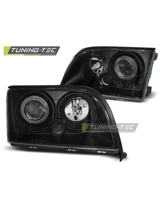 Fari Anteriori Nero per Mercedes-Benz W140 S-klasa 03/1991-10/1998 (Cod. TT-LPME44)