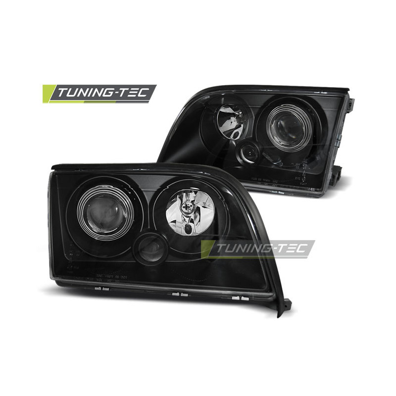 Fari Anteriori Nero per Mercedes-Benz W140 S-klasa 03/1991-10/1998 (Cod. TT-LPME44)
