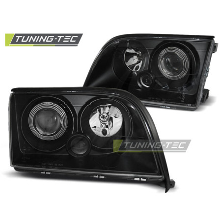 Fari Anteriori Nero per Mercedes-Benz W140 S-klasa 03/1991-10/1998 (Cod. TT-LPME44)