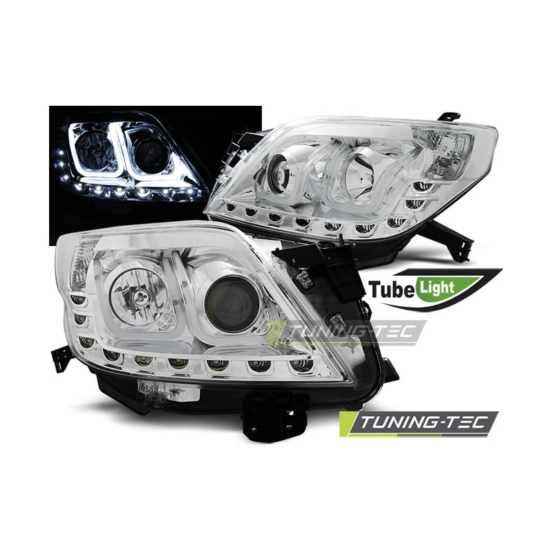 Fanali Posteriori Cromato per Toyota Land Cruiser 150 2009-2013 (Cod. TT-LPTO28)