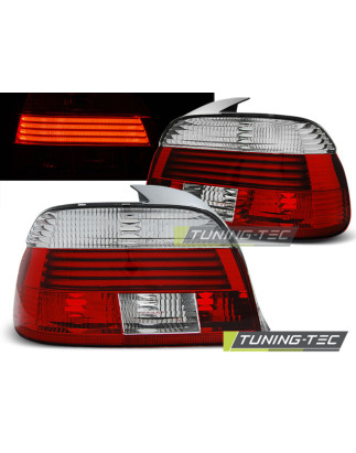 Fanali Posteriori LED Rosso/bianco per BMW E39 09/2000-06/2003 (Cod. TT-LDBM04)