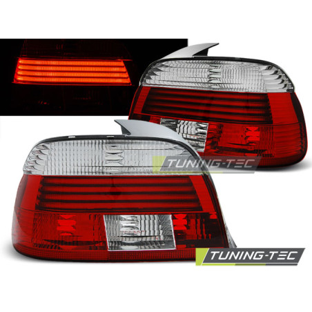 Fanali Posteriori LED Rosso/bianco per BMW E39 09/2000-06/2003 (Cod. TT-LDBM04)