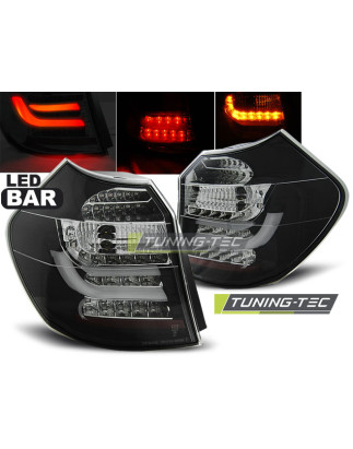 Fanali Posteriori LED Nero per BMW E87 2004-08/2007 (Cod. TT-LDBM85)