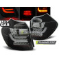 Fanali Posteriori LED Nero per BMW E87 2004-08/2007 (Cod. TT-LDBM85)