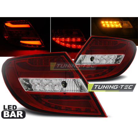 Fanali Posteriori LED per Mercedes-Benz Classe C W204 2007-2010 (Cod. TT-LDME68)