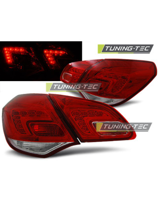 Fanali Posteriori LED Rosso/bianco per Opel Astra J 2010-2015 (Cod. TT-LDOP44)