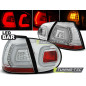 Fanali Posteriori LED Cromato per Volkswagen Golf 5 10/2003-2009 (Cod. TT-LDVWA1)
