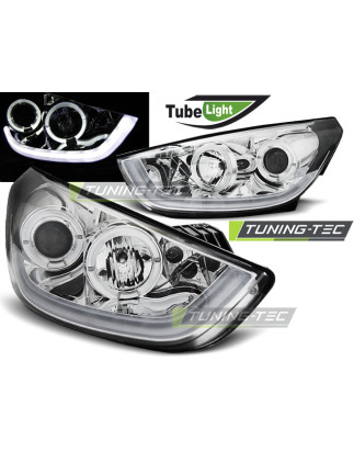 Fanali Posteriori Cromato per Hyundai Tucson Ix35 2010-2013 (Cod. TT-LPHU06)