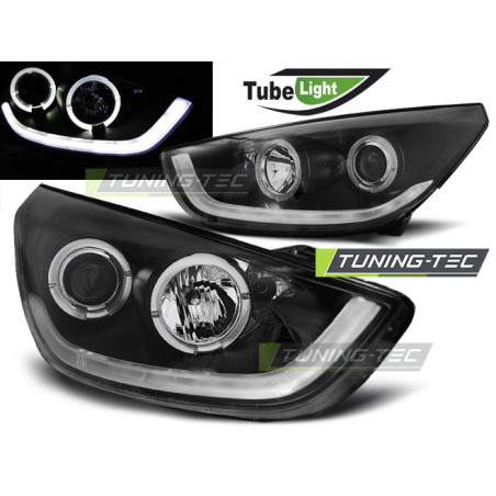 Fanali Posteriori Nero per Hyundai Tucson Ix35 2010-2013 (Cod. TT-LPHU07)