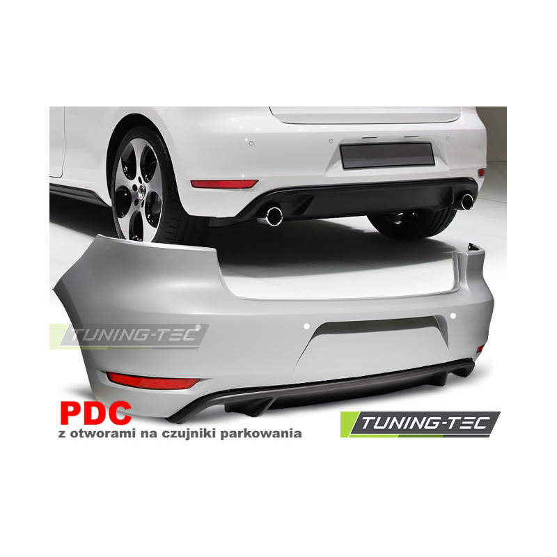 Paraurti Posteriore per Volkswagen Golf 6 (Cod. TT-ZTVW06)