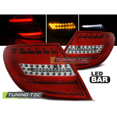Fanali Posteriori LED per Mercedes-Benz Classe C W204 2007-2010 (Cod. TT-LDME71)