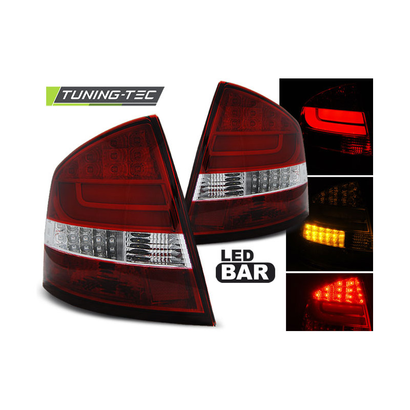 Fanali Posteriori LED per Skoda Octavia Ii 2004-2012 (Cod. TT-LDSK11)