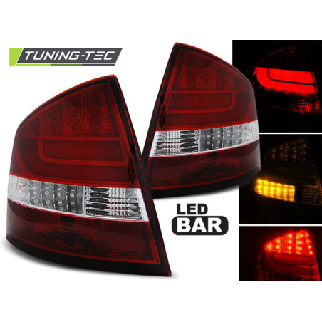 Fanali Posteriori LED per Skoda Octavia Ii 2004-2012 (Cod. TT-LDSK11)