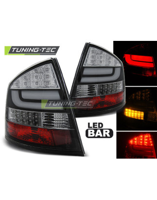 Fanali Posteriori LED Nero per Skoda Octavia Ii 2004-2012 (Cod. TT-LDSK14)
