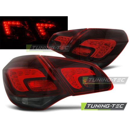 Fanali Posteriori LED Rosso Fumé per Opel Astra J 2010-2015 (Cod. TT-LDOP45)