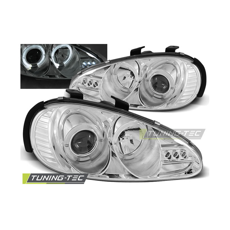 Fari Anteriori Angel Eyes per Mazda Mx3 1991-1998 (Cod. TT-LPMA01)