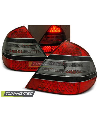 Fanali Posteriori LED Rosso Fumé per Mercedes-Benz W211 Classe E 03/2002-04/2006 (Cod. TT-LDME18)