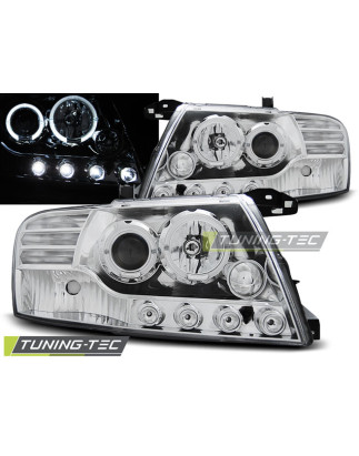 Fari Anteriori Angel Eyes per Mitsubishi Pajero V60 2000-2006 (Cod. TT-LPMI07)