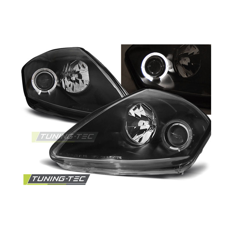 Fanali Posteriori Nero per Mitsubishi Eclipse D50 2000-2005 (Cod. TT-LPMI06)