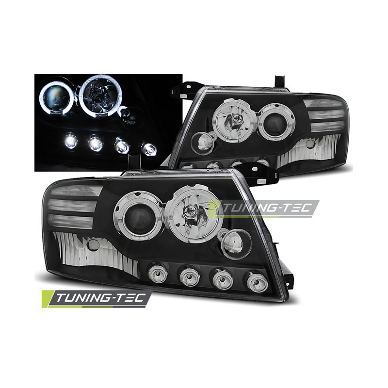 Fari Anteriori Angel Eyes per Mitsubishi Pajero V60 2000-2006 (Cod. TT-LPMI08)