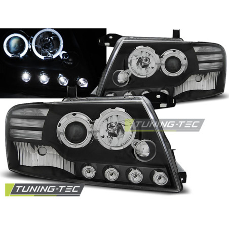 Fari Anteriori Angel Eyes per Mitsubishi Pajero V60 2000-2006 (Cod. TT-LPMI08)