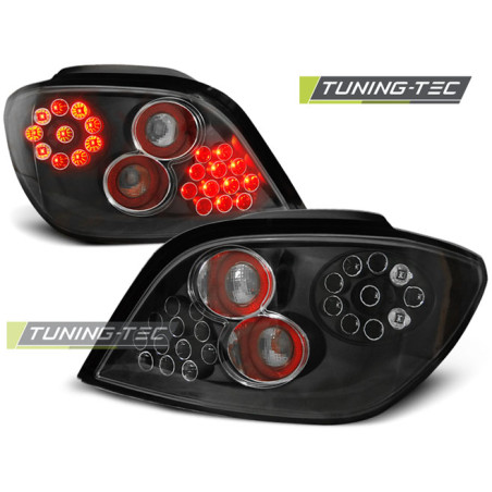 Fanali Posteriori LED Nero per Peugeot 307 04/2001-2007 (Cod. TT-LDPE04)