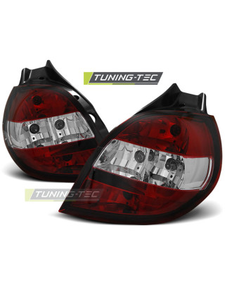 Fanali Posteriori Rosso/bianco per Renault Clio 3 09/2005-04/2009 (Cod. TT-LTRE24)