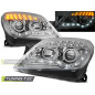 Fari Anteriori con Luci Diurne Luci Diurne Cromato per Opel Astra H 03/2004-2010 (Cod. TT-LPOP51)