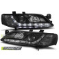 Fari Anteriori con Luci Diurne Luci Diurne Nero per Opel Vectra B 11/1995-12/1998 (Cod. TT-LPOP54)