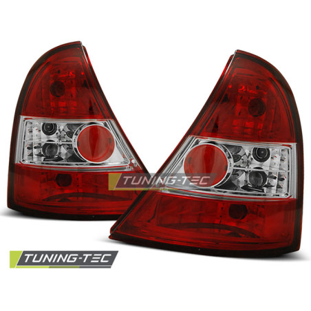 Fanali Posteriori Rosso/bianco per Renault Clio Ii 09/1998-05/2001 (Cod. TT-LTRE12)