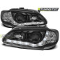 Fari Anteriori con Luci Diurne Luci Diurne Nero per Renault Megane/scenic 1996-02/1999 (Cod. TT-LPRE Fari Anteriori con Luci Diurne Luci Diurne Nero per Renault Megane/scenic 1996-02/1999 (Cod. TT-LPRE