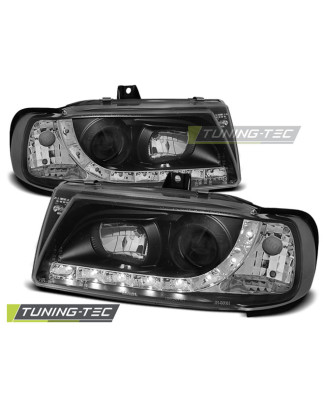 Fari Anteriori Luci Diurne Nero per Seat Ibiza/cordoba/polo Variant 10/1993-08/1999 (Cod. TT-LPSE14)