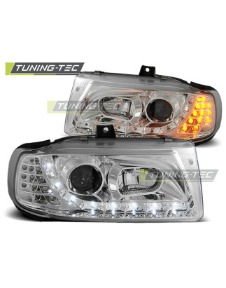 Fari Anteriori Luci Diurne Cromato per Seat Ibiza/cordoba/polo Variant 10/1993-08/1999 (Cod. TT-LPSE