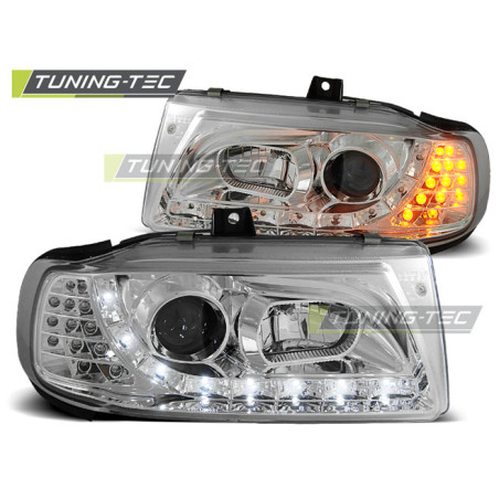 Fari Anteriori Luci Diurne Cromato per Seat Ibiza/cordoba/polo Variant 10/1993-08/1999 (Cod. TT-LPSE