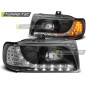 Fari Anteriori Luci Diurne Nero per Seat Ibiza/cordoba/polo Variant 10/1993-08/1999 (Cod. TT-LPSE16)