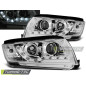 Fari Anteriori Luci Diurne Cromato per Skoda Fabia 12/1999-2008 (Cod. TT-LPSK05)