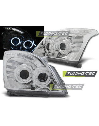 Fari Anteriori Angel Eyes per Toyota Land Cruiser 120 2003-2009 (Cod. TT-LPTO05)