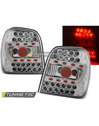 Fanali Posteriori LED Cromato per Volkswagen Polo 6N 10/1994-09/1999 (Cod. TT-LDVW64)