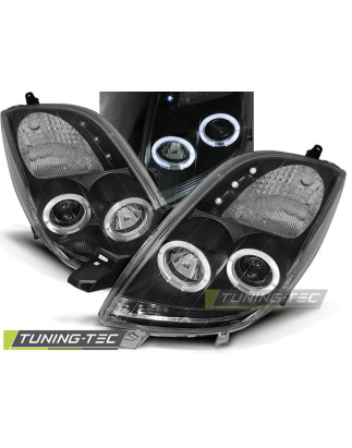 Fari Anteriori Angel Eyes per Toyota Yaris 2006-2009 (Cod. TT-LPTO04)