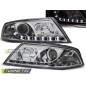 Fari Anteriori Luci Diurne Cromato per Skoda Octavia 2 03/2004-2008 (Cod. TT-LPSK09)