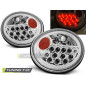 Fanali Posteriori LED Cromato per Volkswagen New Beetle 10/1998-2005 (Cod. TT-LDVW38)