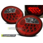 Fanali Posteriori LED Rosso/bianco per Volkswagen New Beetle 10/1998-05/2005 (Cod. TT-LDVW40)