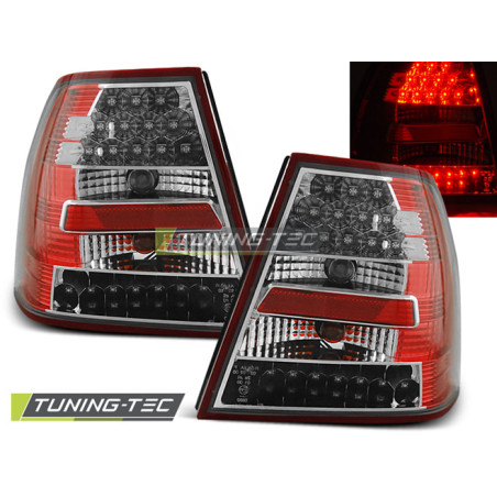Fanali Posteriori LED Rosso/bianco per Volkswagen Bora 09/1998-07/2005 (Cod. TT-LDVW63)
