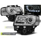Fari Anteriori Luci Diurne Cromato per Volkswagen T4 Bus 08/1996-03/2003 (Cod. TT-LPVWB5)