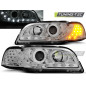 Fari Anteriori con Luci Diurne Luci Diurne Cromato per Volvo S40/V40 02/1996-04/2000 (Cod. TT-LPVO09