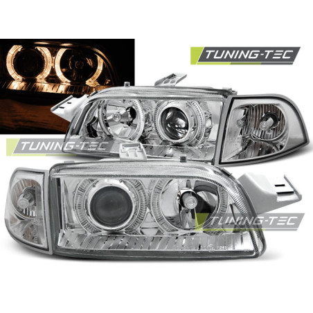 Fari Anteriori Angel Eyes per Fiat Punto 1 11/1993-09/1999 (Cod. TT-LPFI07)