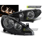 Fari Anteriori Angel Eyes per Peugeot 307 04/2001-06/2005 (Cod. TT-LPPE05)