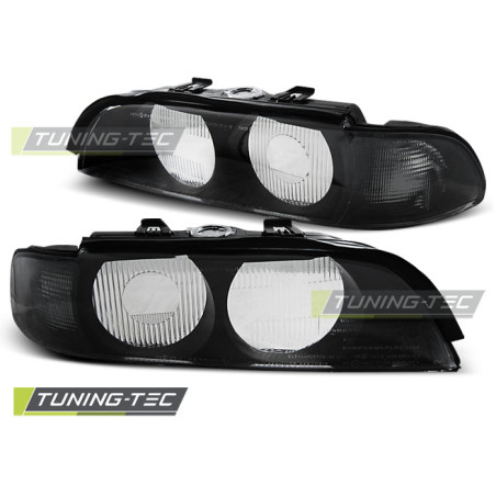 Fari Anteriori Nero per BMW E39 1995-2000 (Cod. TT-LPBMB4)