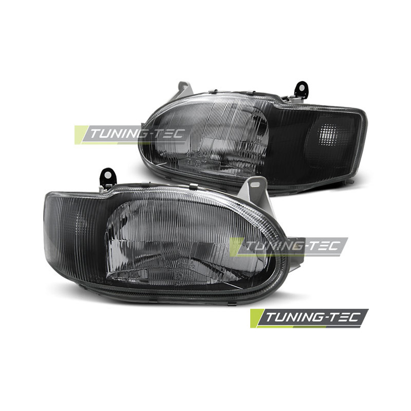 Fanali Posteriori Nero per Ford Escort Mk7 02/1995-2000 (Cod. TT-LPFO51)