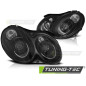 Fari Anteriori Nero per Mercedes-Benz Clk W209 2003-2010 (Cod. TT-LPME72)